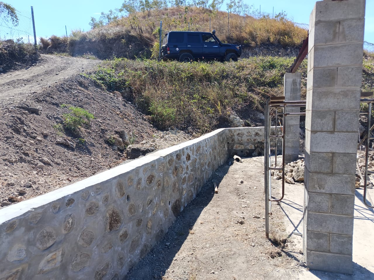 Retainer Wall & Associated Works
