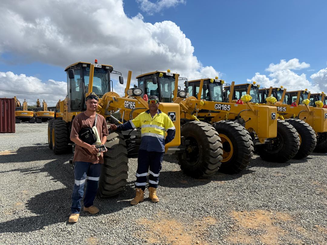 Westfume Contractors team with grader fleet in Papua New Guinea
