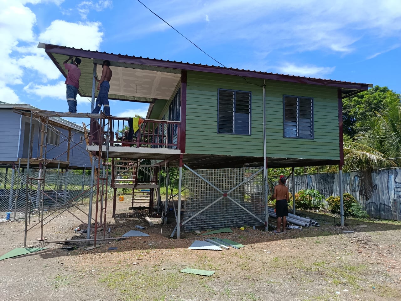 Air Niugini Village Building Project
