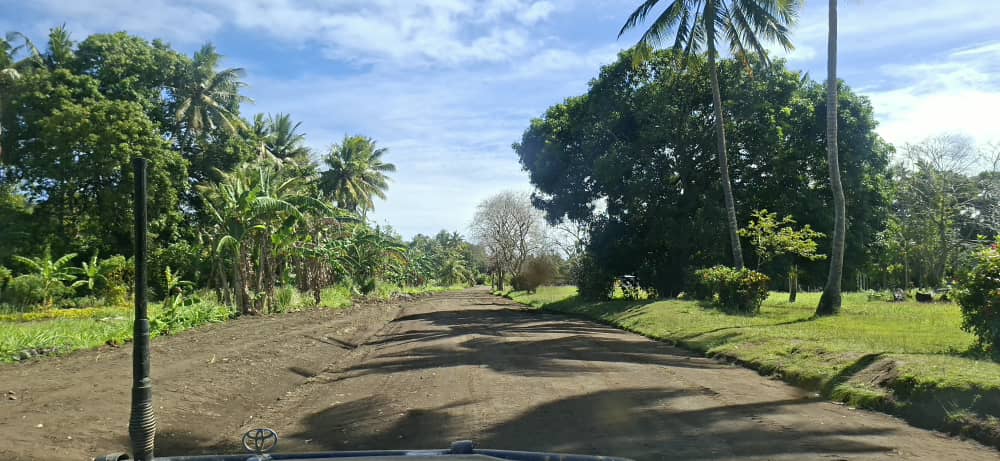 Lalaura Road patrol grading — Compacted running surface