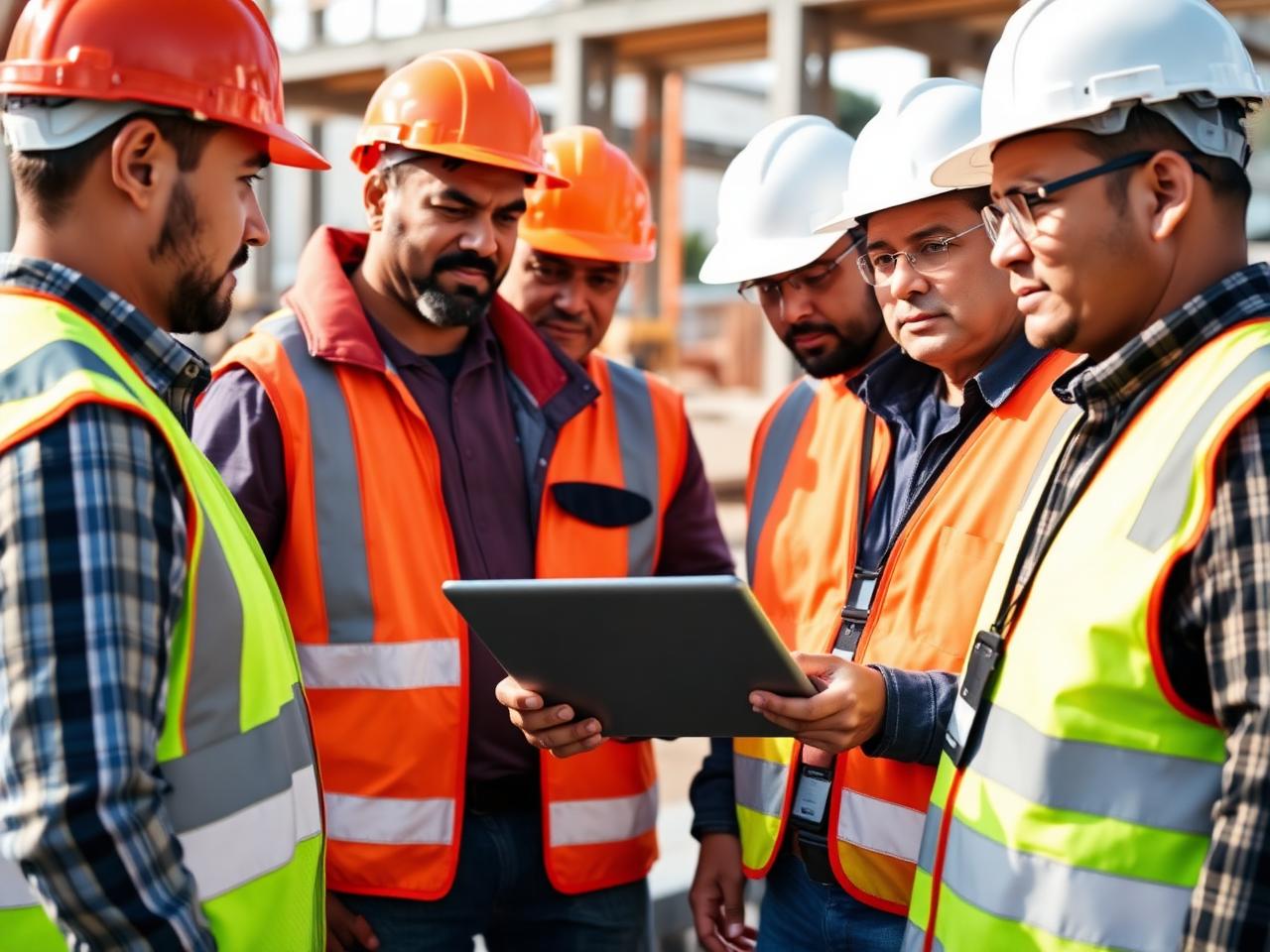 Westfume project team on site